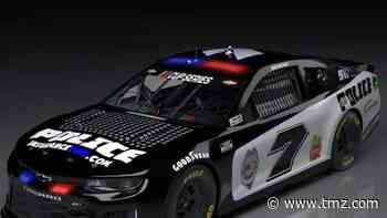 NASCAR's Josh Bilicki Honors Fallen Cops With Police Car Paint Job for Big Race
