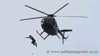 Daredevil nursing bruised bottom after 40-metre jump into the Solent