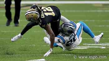 Panthers release oft-injured cornerback Apple