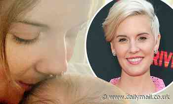 Walking Dead star Maggie Grace welcomes son with husband Brent Bushnell