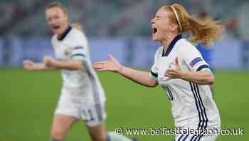 Shiels hails 'Northern Ireland spirit' as 10-women side overcome Belarus