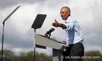‘He's jealous of Covid’s media coverage’: Obama ridicules Trump at Florida rally