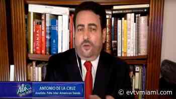 Antonio de la Cruz: Maduro está jugando con fuego - evtvmiami.com