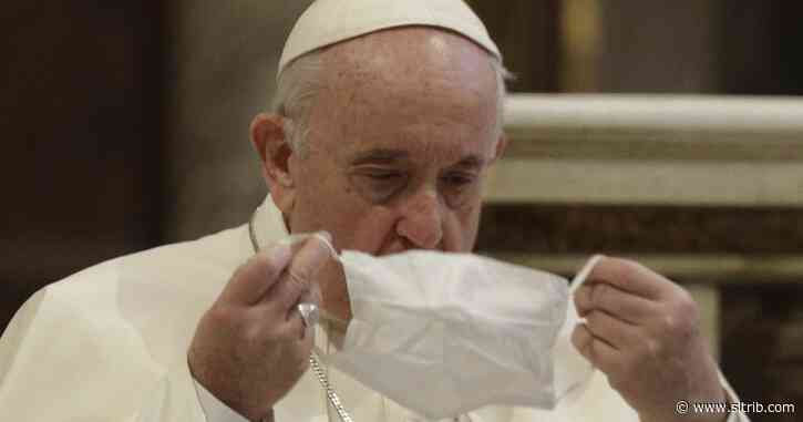 With rising COVID-19 cases inside the Vatican, pressure mounts for Pope Francis to don a mask
