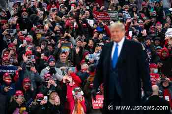 The Latest: Trump in Wisconsin as COVID Cases Spike