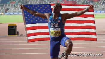 Christian Coleman, American 100-meter world champion, receives two-year ban and is set to miss Tokyo Olympics