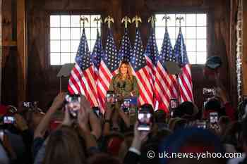 Melania lashes out at ex-best friend and the media in fiery campaign speech