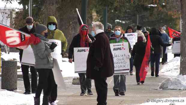 Unions develop new plan to spread their message after health care strike deemed illegal