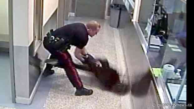 Video released of violent 2017 arrest as part of Calgary police officer's assault trial