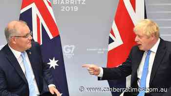 UK pushes Australian PM on climate targets - The Canberra Times