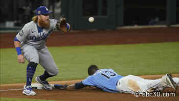 Dodgers' Justin Turner pulled from World Series Game 6 after testing positive for COVID-19