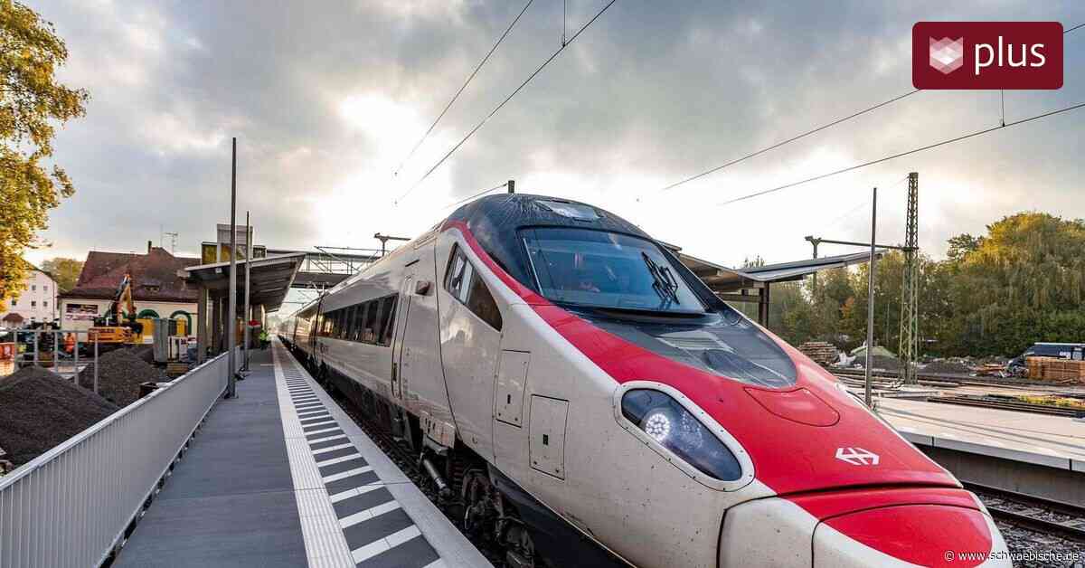Der Zug Lindau-München wird schneller – Doch die Anreise zum neuen Eurocity-Express vorerst komplizierter und länger - Schwäbische