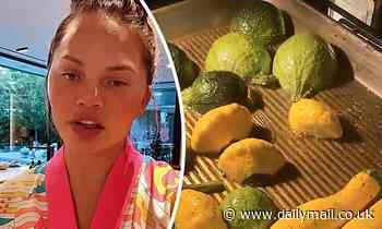 Chrissy Teigen says she has 'missed' sharing her 'cookbook journey' and is back on social media
