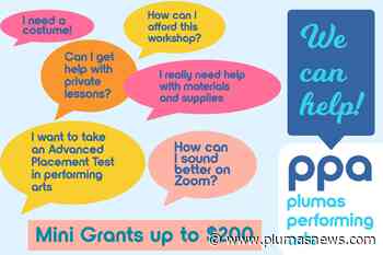 Plumas Performing Arts offering mini grants - Plumas County Newspapers
