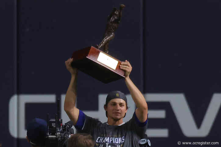 Dodgers’ Corey Seager pulls rare double as World Series and LCS MVP