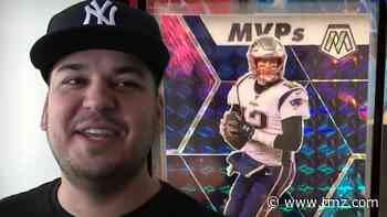 Rob Kardashian Hits Tom Brady Football Card Jackpot, Could Be Worth $250k!