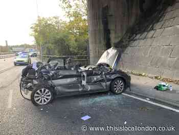 One man in hospital after lorry collision on A2 in Greenwich