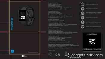 Xiaomi Mi Watch Lite US FCC Listing Reveals Square Design, Key Specifications
