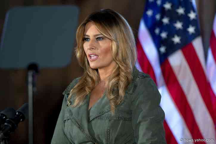 Melania Trump slams Biden, Dems in first solo campaign stop