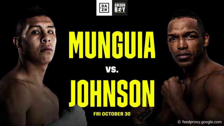 Jaime Munguia vs. Tureano Johnson – preview & prediction for Oct.30