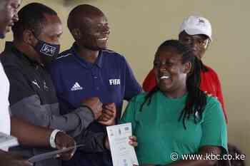 Hon. Chris Omulele wraps up CAF D Coaching Course in Luanda. - Kenya Broadcasting Corporation