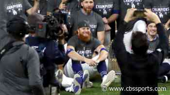 Justin Turner celebrates Dodgers' World Series-clinching win after positive COVID-19 test; MLB to investigate