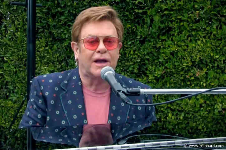 Watch Elton John & His Family ‘Crocodile Rock’ Into Spooky Season on TikTok