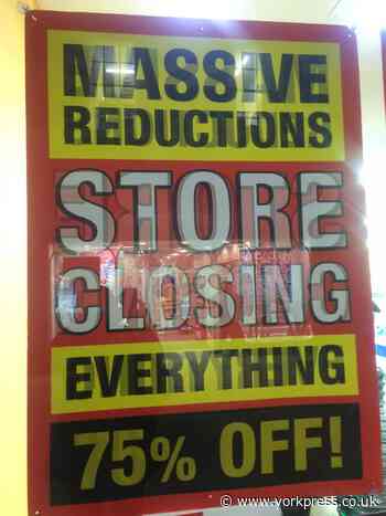 Poundland store in Coney Street to close on Saturday