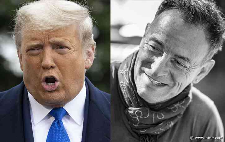 Bruce Springsteen calls on the US to vote Donald Trump out of office in next week’s presidential election