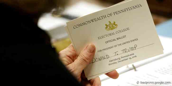How the electoral college works and how the president will be selected this year