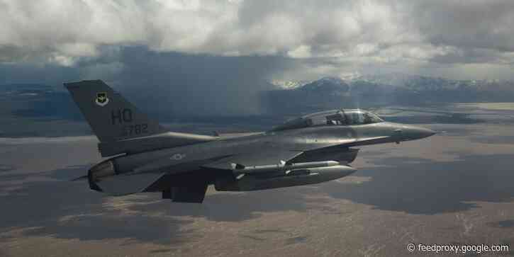 US Air Force F-16s intercepted an unauthorized aircraft flying in a restricted area over a Trump rally