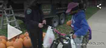 Niagara Falls: Pumpkin and treat give-away for kids and families in school district