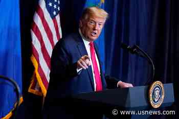 The Latest: Trump Calls 'Anonymous' Critic a 'Sleazebag'