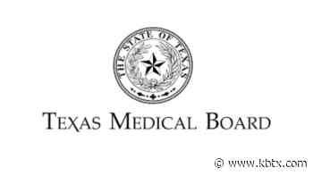 Gov. Abbott appoints College Station physician to Texas Medical Board - KBTX