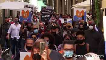 Increased COVID restrictions across Europe met with protests, pushback