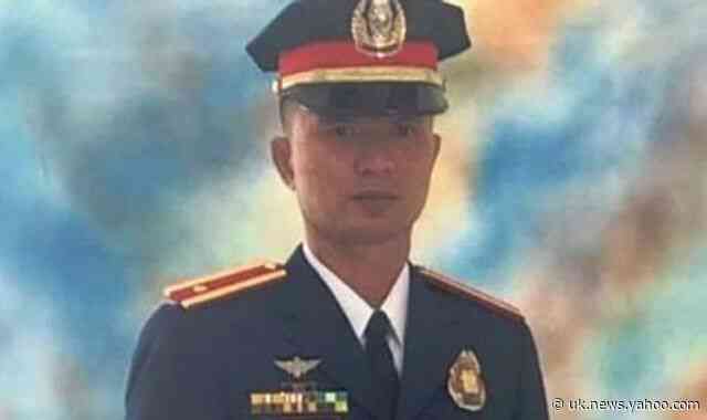 Philippine police chief killed by a cockerel in a freak accident as he breaks up illegal cockfight