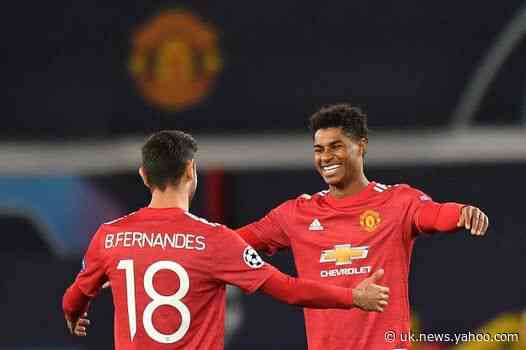 Marcus Rashford 'can't stop smiling' as first Man Utd hat-trick coincides with food poverty petition landmark