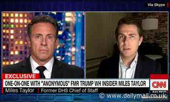 Miles Taylor warns Trump will pursue 'Nazi policies' if re-elected