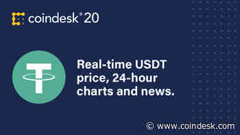Tether Price | (USDT) Price Index and Chart – CoinDesk 20 - Coindesk