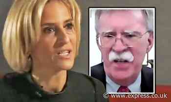 BBC's Maitlis shut down by John Bolton after accusing Trump of being 'clearly corrupt' - Daily Express