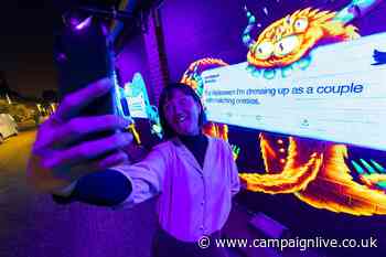 Twitter reveals its users' terrors with Halloween graffiti installations