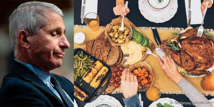 Fauci says he doesn't want to be a 'Grinch' but warns Thanksgiving dinners will likely drive an uptick in coronavirus cases