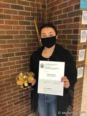 CND graduate honoured for 1,300 volunteer hours