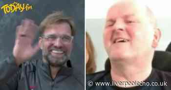 Jurgen Klopp and Sean Cox see each other again in emotional call