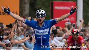 Sam Bennett relegated to last after crossing line first on La Vuelta stage nine