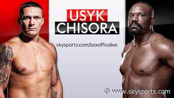 Usyk vs Chisora: Non-Sky customers