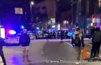 'Extensive crime scene' after stabbing by Southside centre