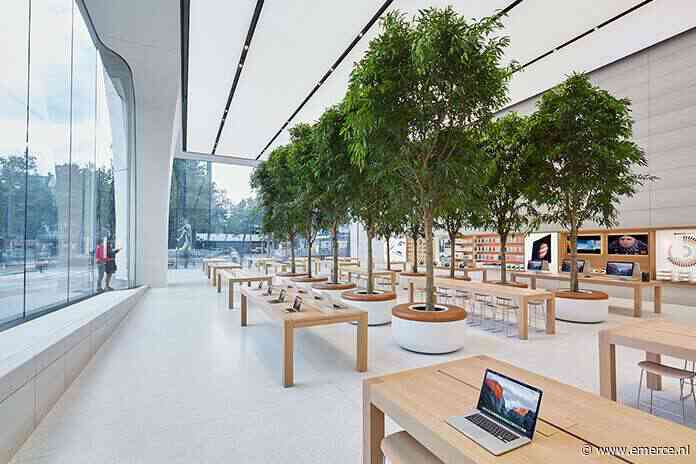 Recordomzet voor Apple door Macs en diensten