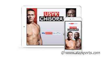 Usyk vs Chisora: Ways to Watch