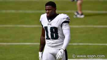 Source: Eagles' Reagor expected to face Dallas